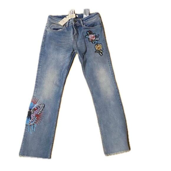 Nwt maje flared and embroidered - Picture 1 of 6